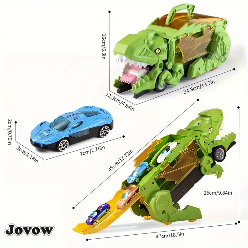 Dinosaurier Spielzeug Lkw mit Fahrzeugen für Kinder
