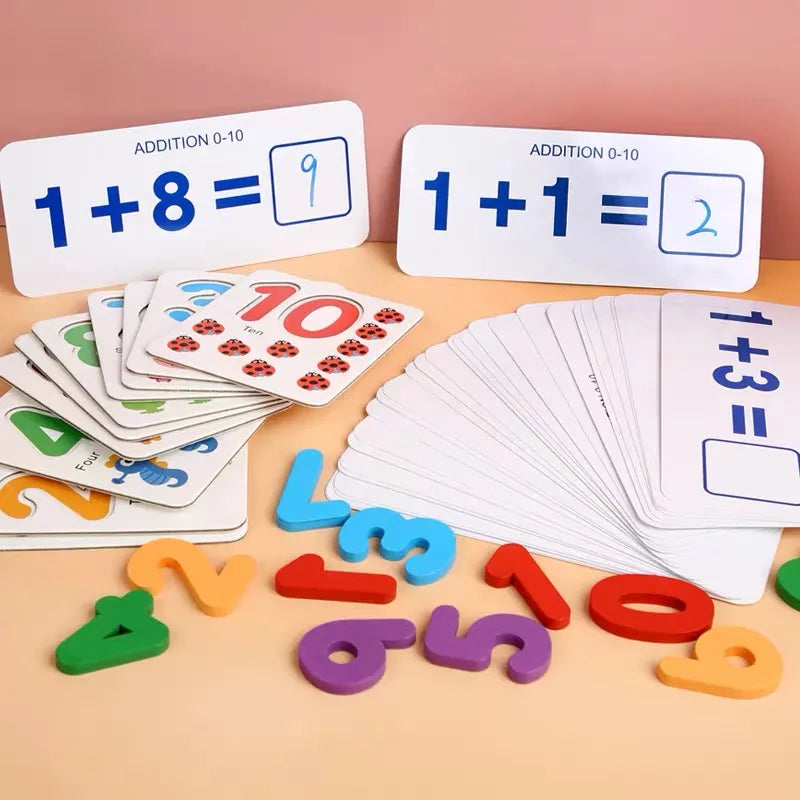 Kreatives Mathematik Stäbchen Lernspiel für Kinder
