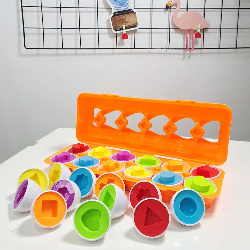 Buntes Lern-Eier-Set für Kinder