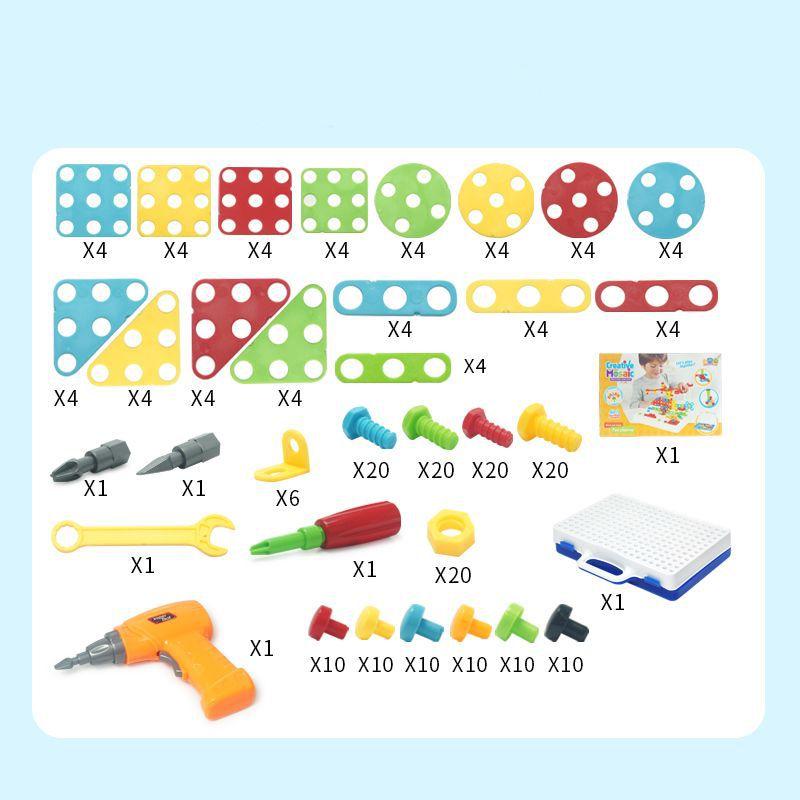 Schrauben Puzzle Spielzeug für kleine Entdecker