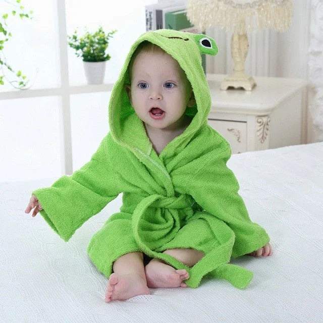 Weiche Baby-Bademäntel in Tierdesign – Perfekt für Kuschelzeit und Entspannung