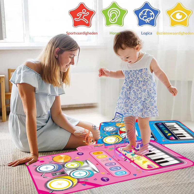 Interaktive Musikmatte für Kinder – Spaß und Lernen durch Musik