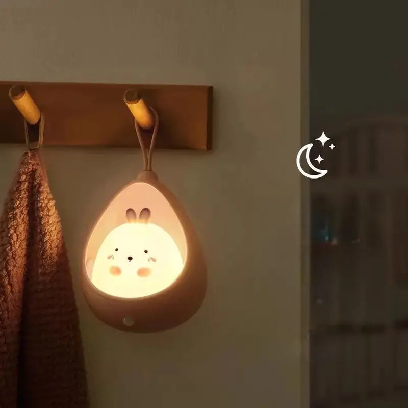 Tierisches LED Nachtlicht – Sanfte Beleuchtung für Kinderzimmer