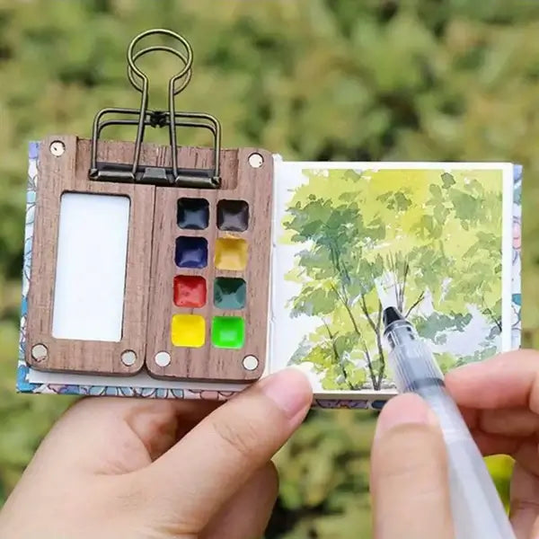 Kreativ-Set für unterwegs – Mini Malset