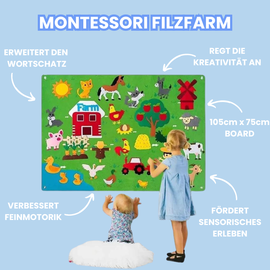 Montessori 4-in-1 Lern- und Spielset für Kinder