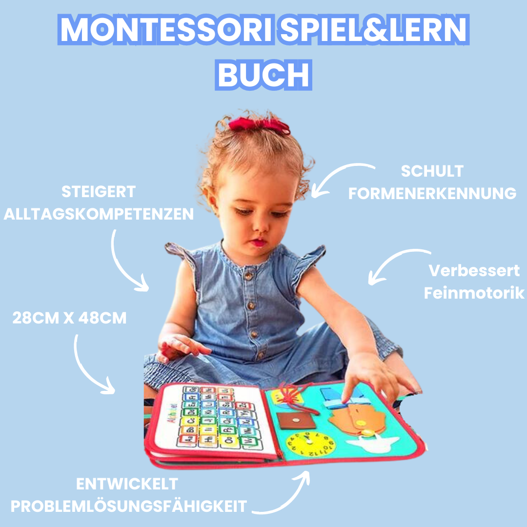 Montessori 4-in-1 Lern- und Spielset für Kinder