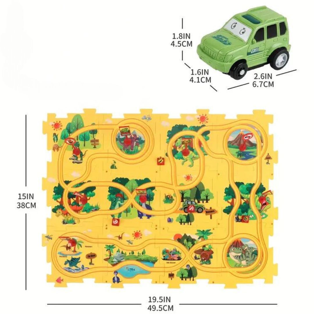 Kreative Puzzle Bahn Bausteine Set