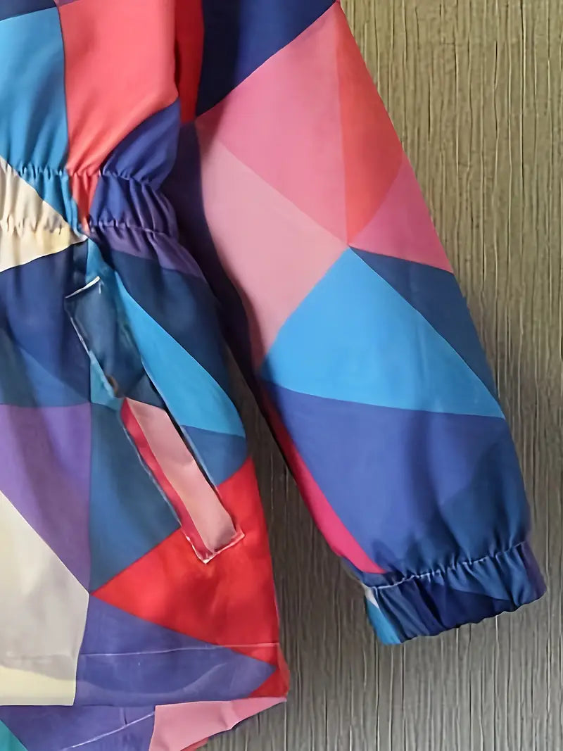 Modische Schmetterlings-Regenjacke für Mädchen – Leichte und praktische Regenjacke