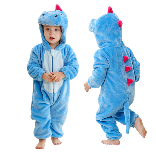 Bequemer Baby-Overall mit Kapuze und Reißverschluss – Für Kuschelige Wärme