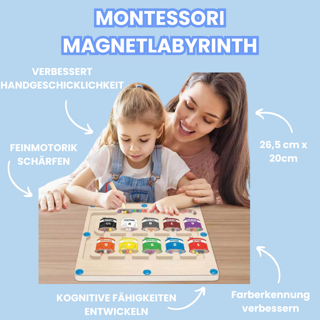 Montessori 4-in-1 Lern- und Spielset für Kinder