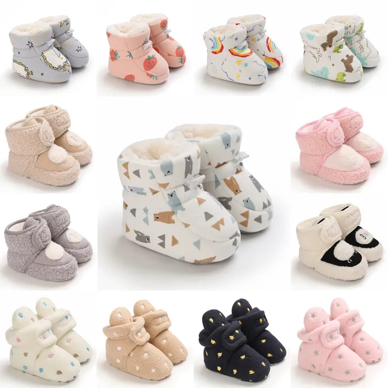 Weiche Winterschuhe für Babys