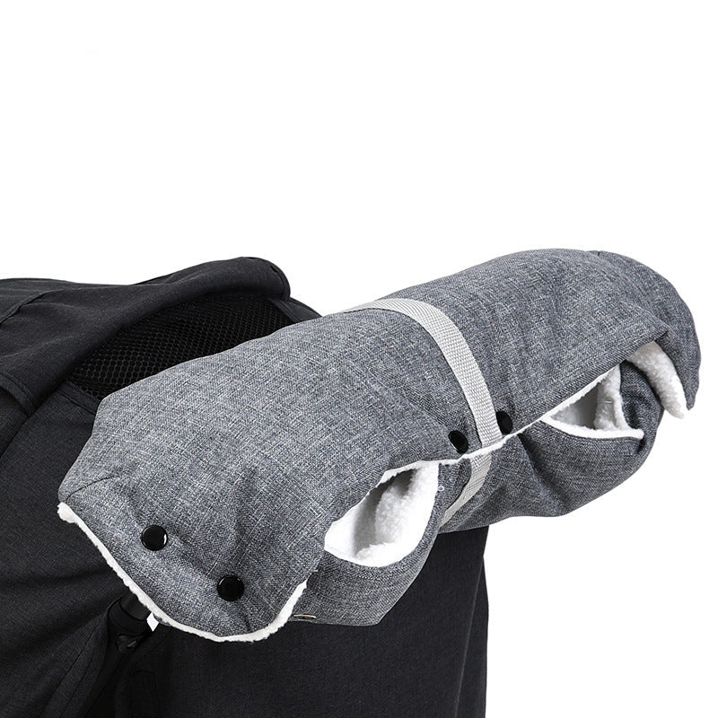 Wärmender Handmuff für Kinderwagen