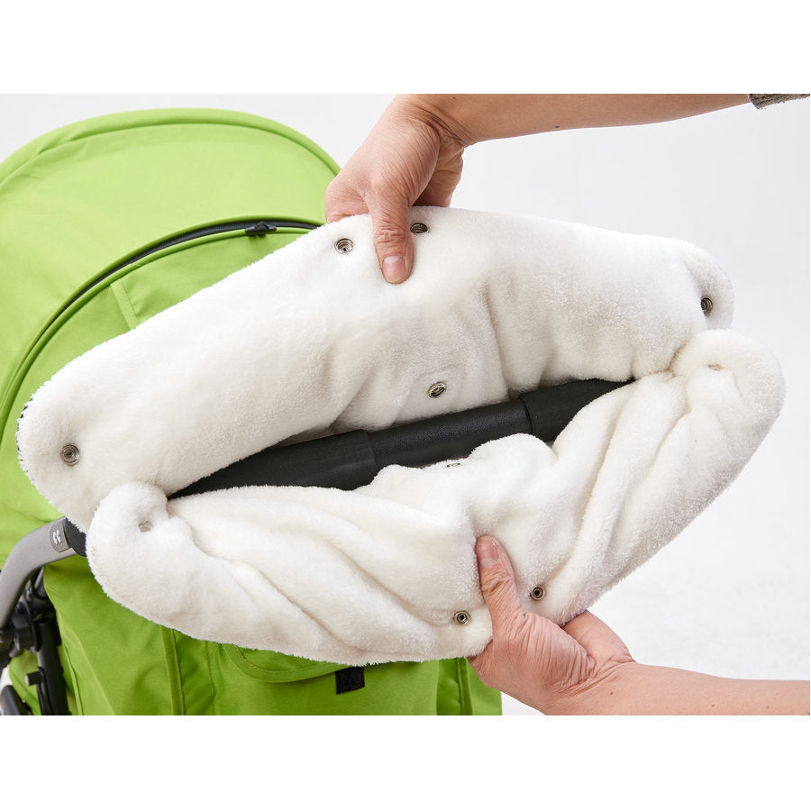 Wärmender Handmuff für Kinderwagen