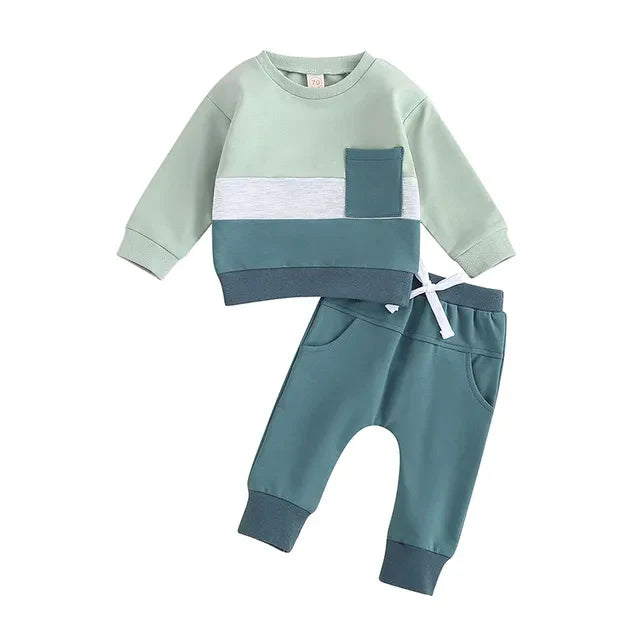 Bequemer Baby-Trainingsanzug – Weiche Baumwolle für aktive Entdecker