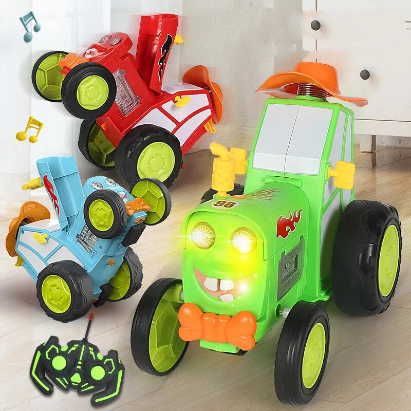 Spektakuläre Stunts – RC-Traktor mit Action-Power