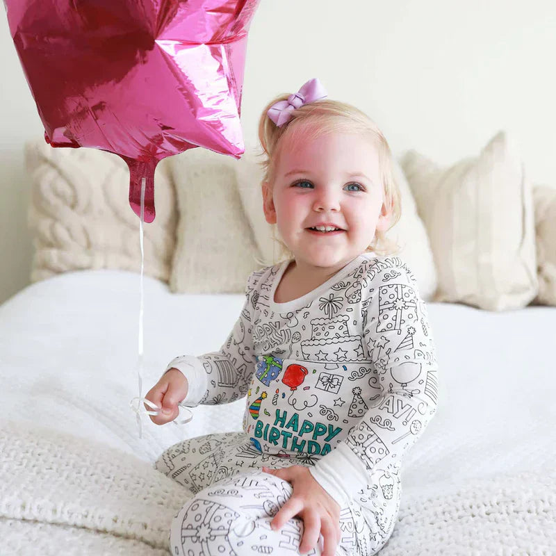 DIY Kinder Pyjama zum Ausmalen – Kreativer Spaß für Kinder