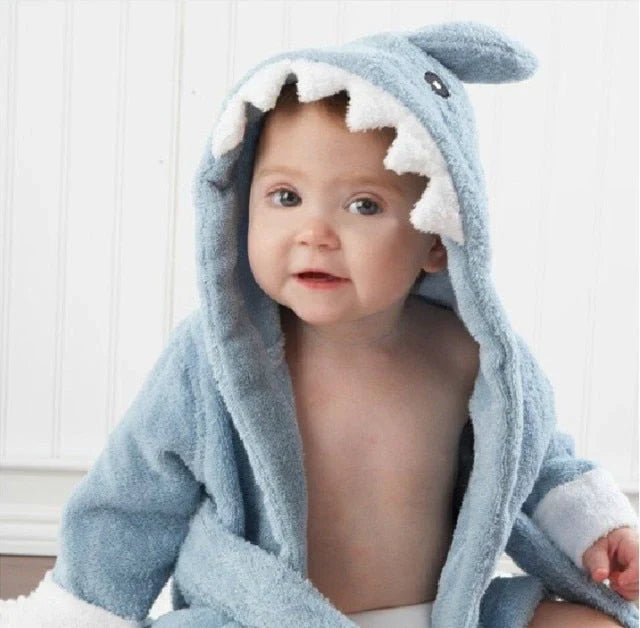 Weiche Baby-Bademäntel in Tierdesign – Perfekt für Kuschelzeit und Entspannung