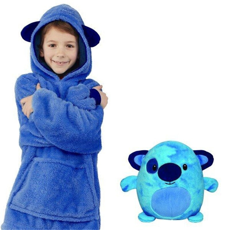 Kuscheliger Hoodie-Decke – Warm und Praktisch für Alle