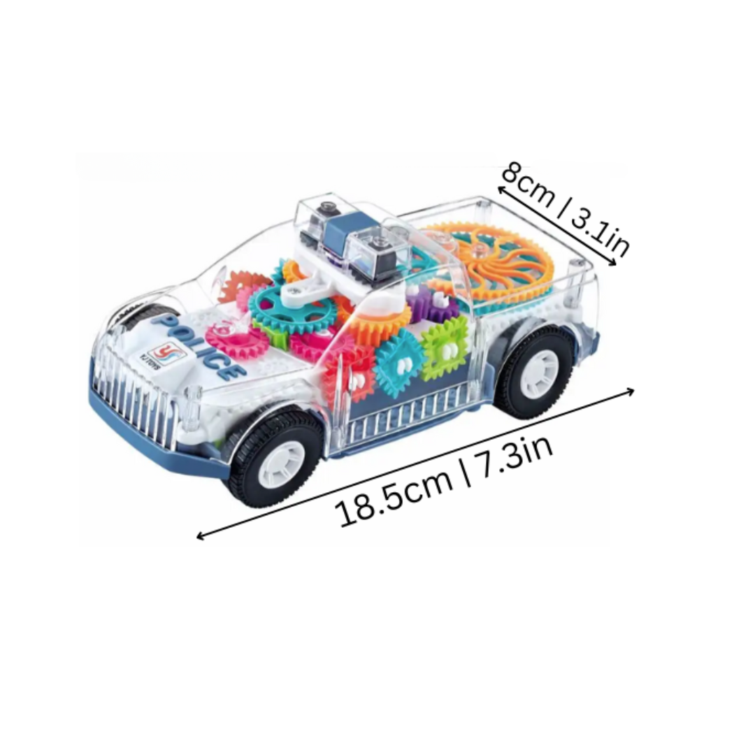 Sensorische Spielzeugautos mit Musik und Licht