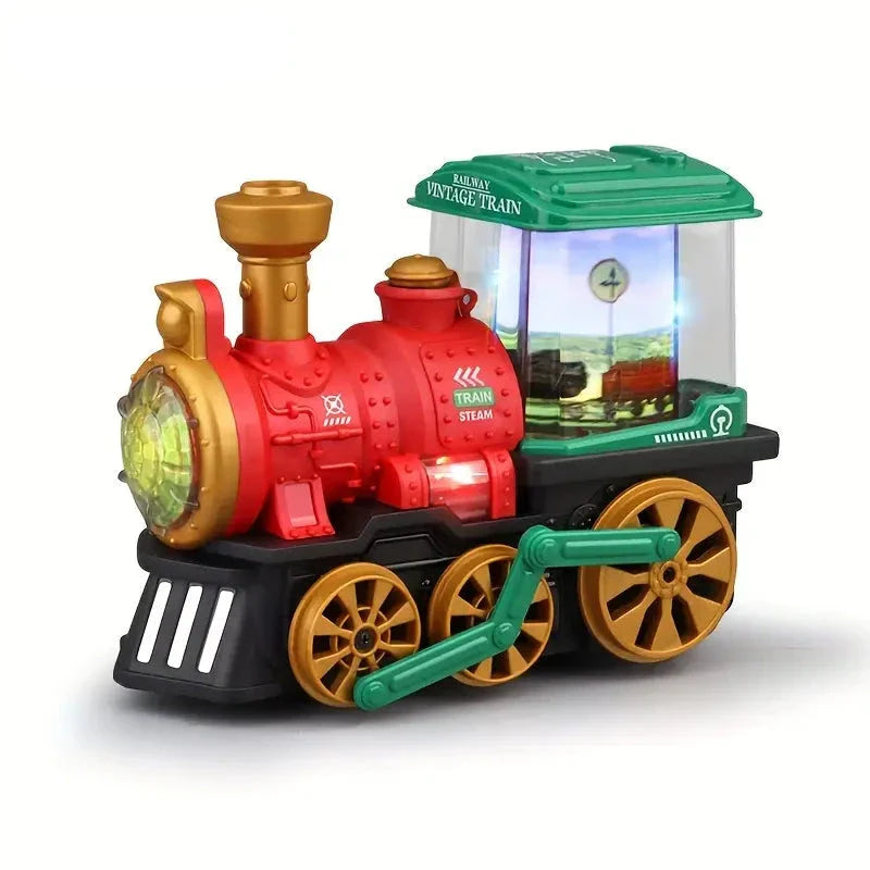 Intelligente Kinder Dampflokomotive mit Echtem Dampf – Interaktives Spielzeug für junge Eisenbahnfans