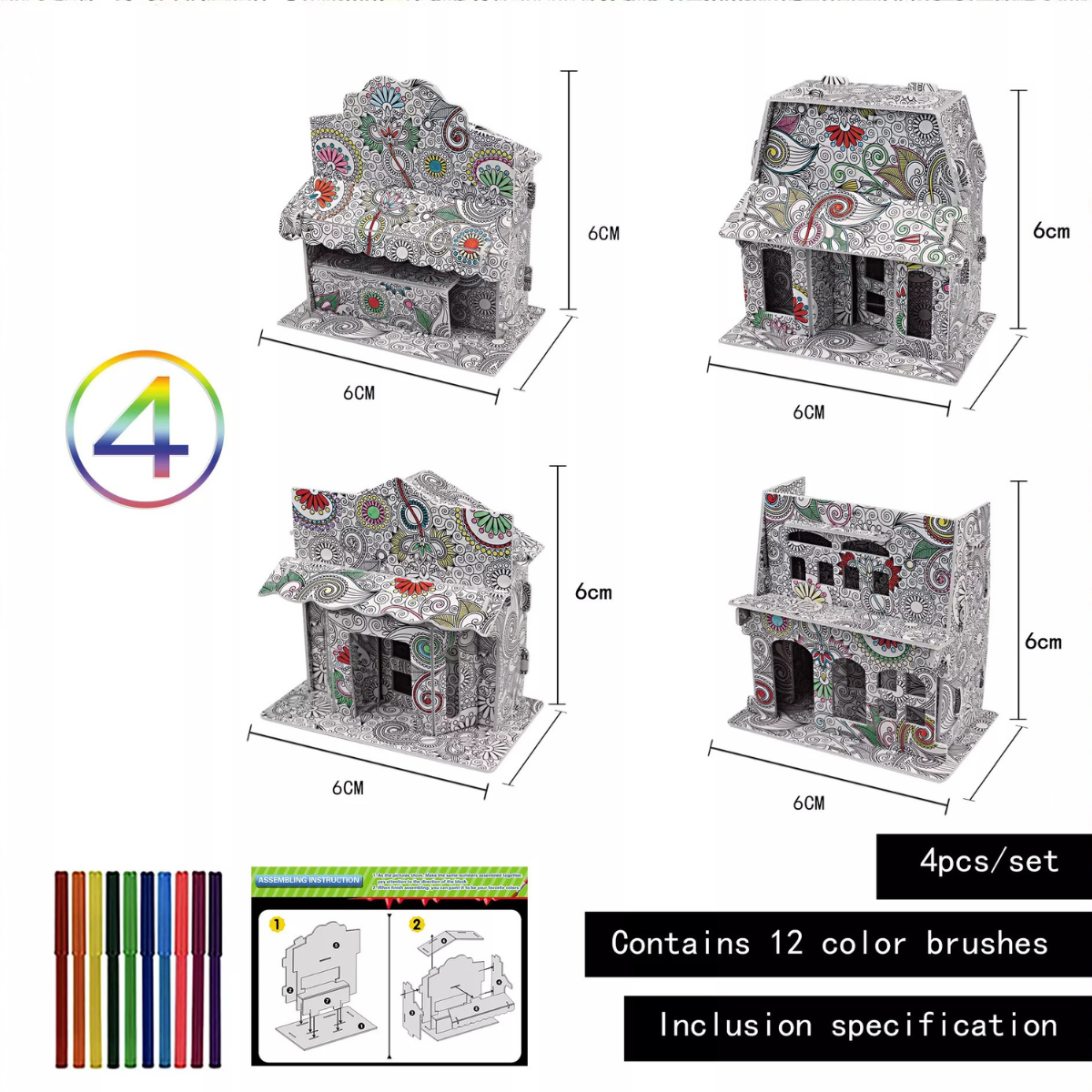 3D-Puzzle – Gestalten Sie Ihre eigene Skulptur (2+1 GRATIS)