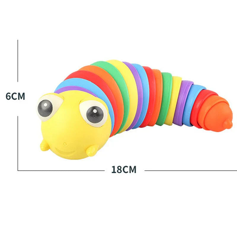 Lernspielzeug in Form einer Raupe für Kinder