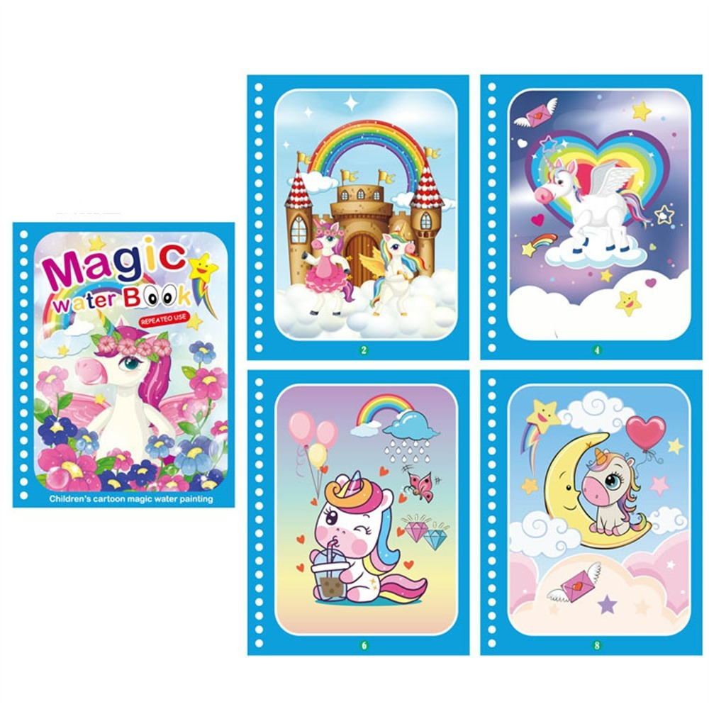 Magisches Malbuch – Fantasievolle Kunst für Kinder