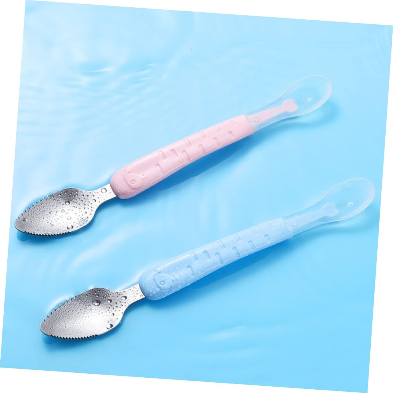 2-in-1 Silikon Löffel für Babys – Sanftes und sicheres Essen für die Kleinsten