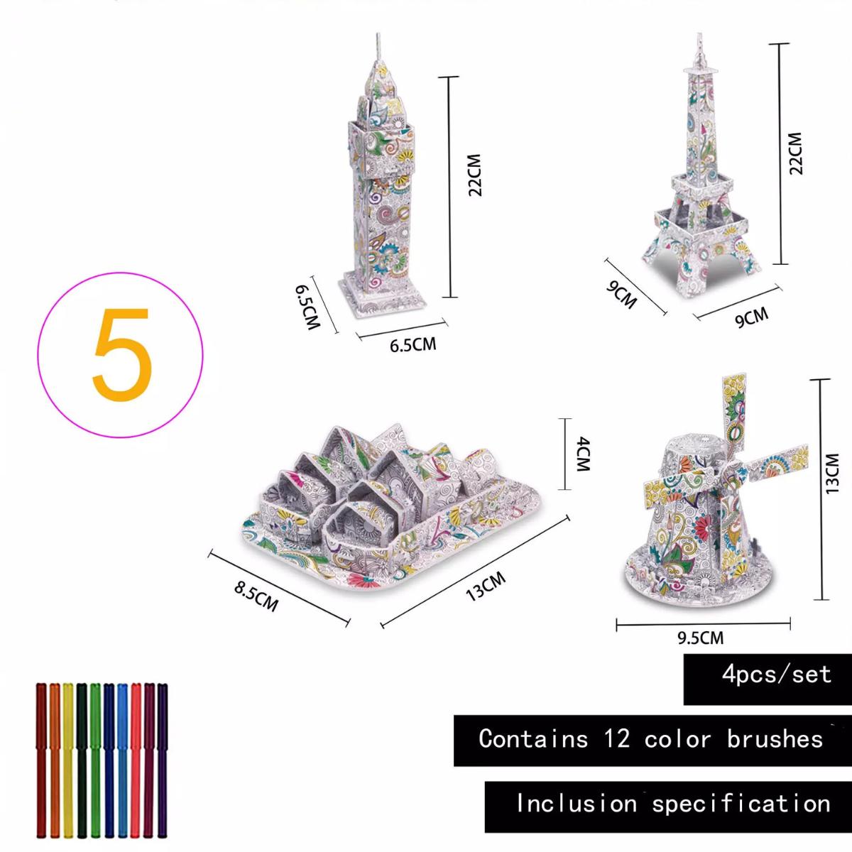 3D-Puzzle – Gestalten Sie Ihre eigene Skulptur (2+1 GRATIS)