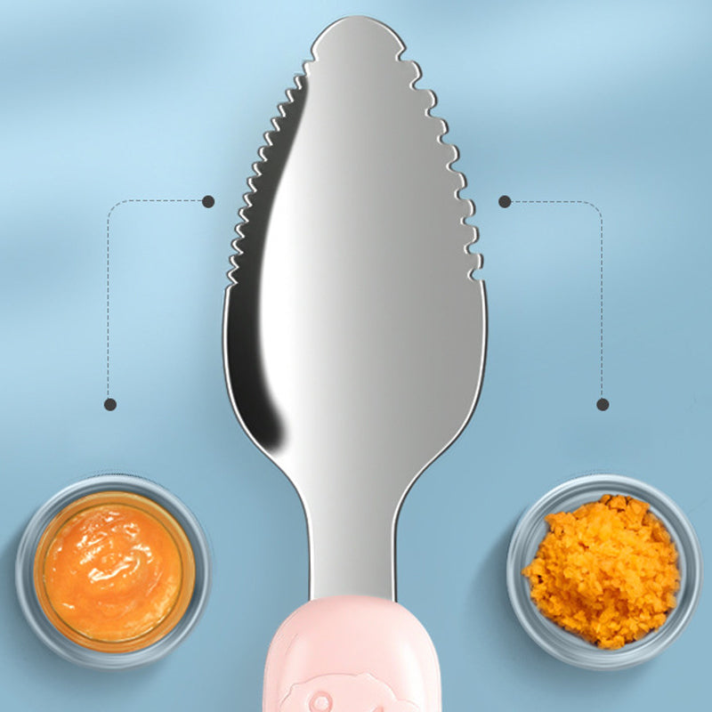 2-in-1 Silikon Löffel für Babys – Sanftes und sicheres Essen für die Kleinsten