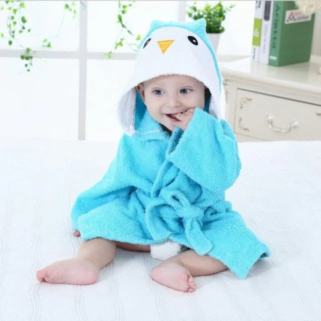 Weiche Baby-Bademäntel in Tierdesign – Perfekt für Kuschelzeit und Entspannung