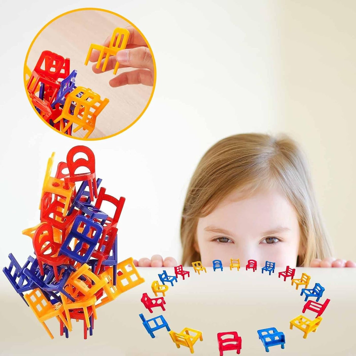 Montessori Stapelstuhl Spielzeug