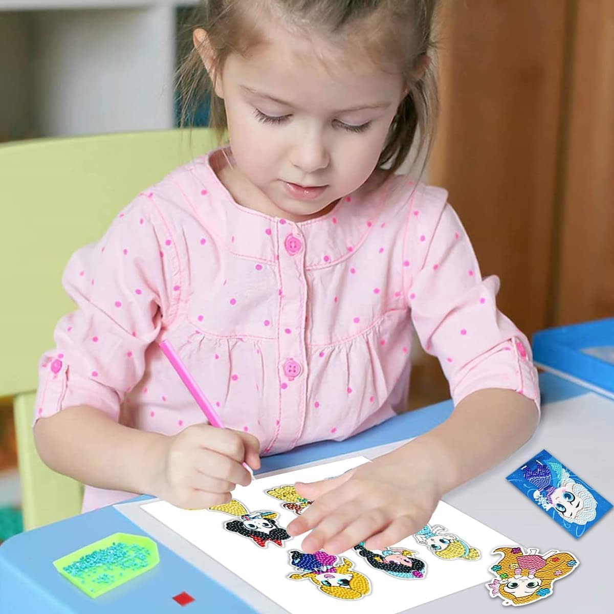 Diamant-Malset für Kinder