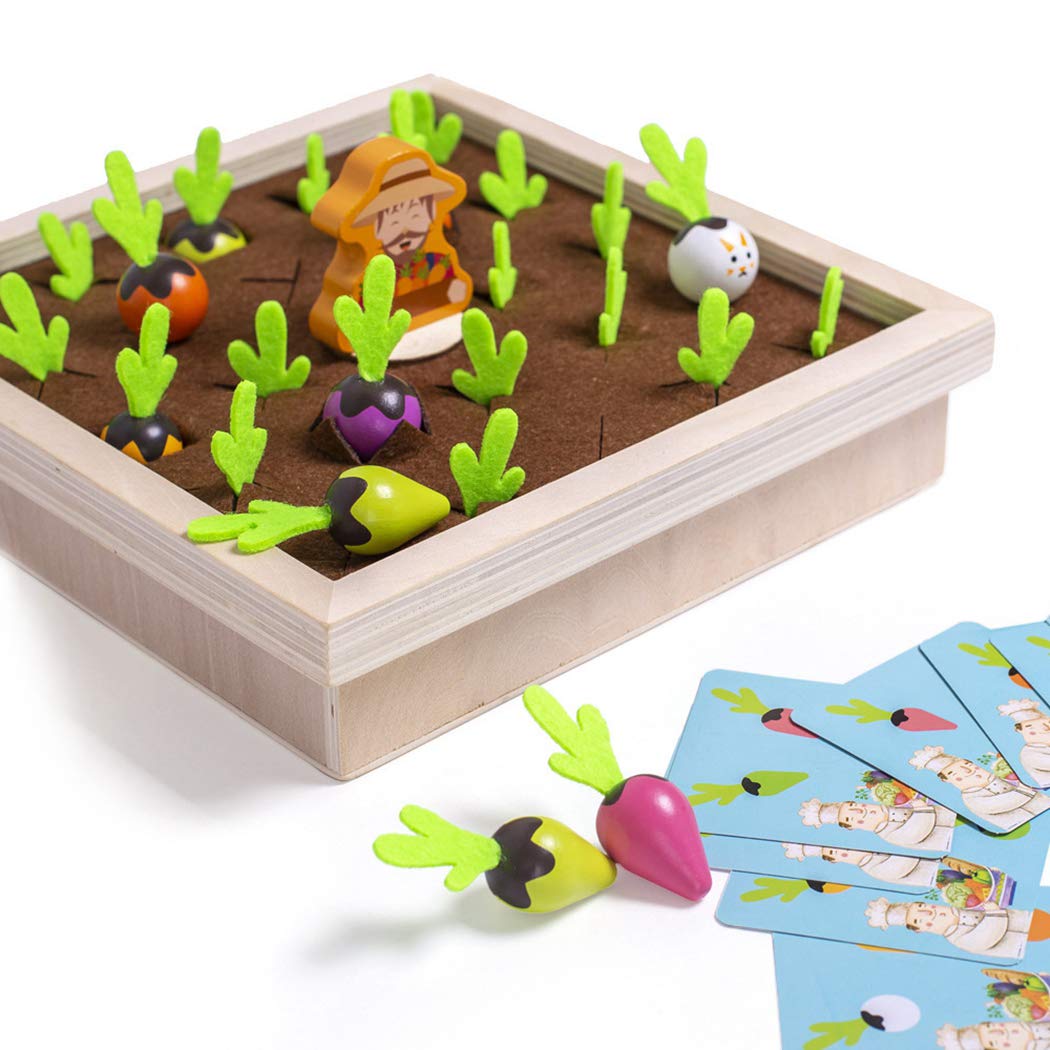 Montessori Filzfarm Spielzeug – Lernspielzeug für kleine Tierfreunde