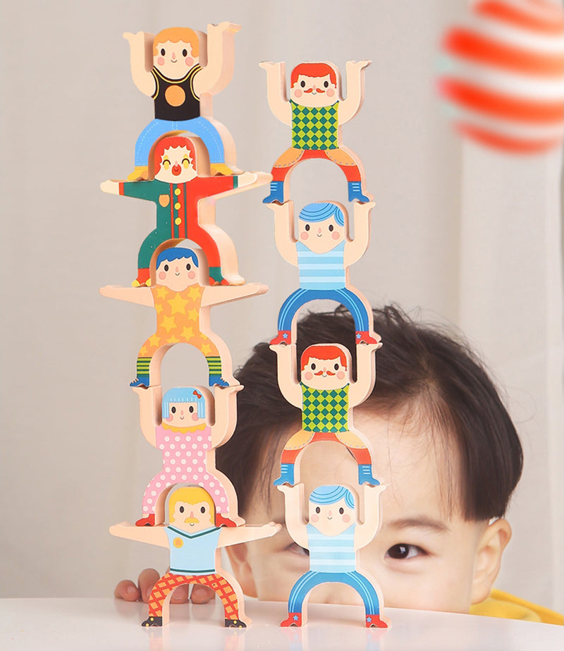 Förderndes Stapelspiel für kreative Kinder