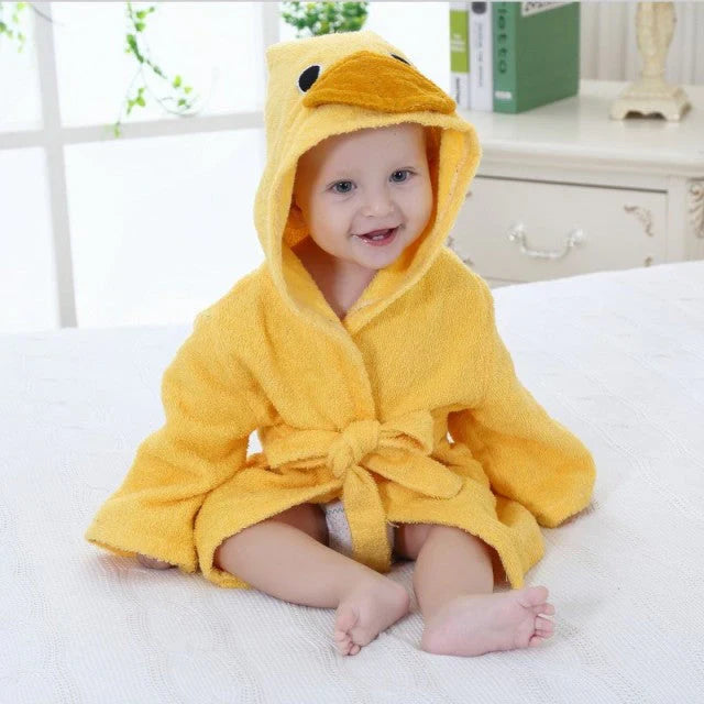 Weiche Baby-Bademäntel in Tierdesign – Perfekt für Kuschelzeit und Entspannung