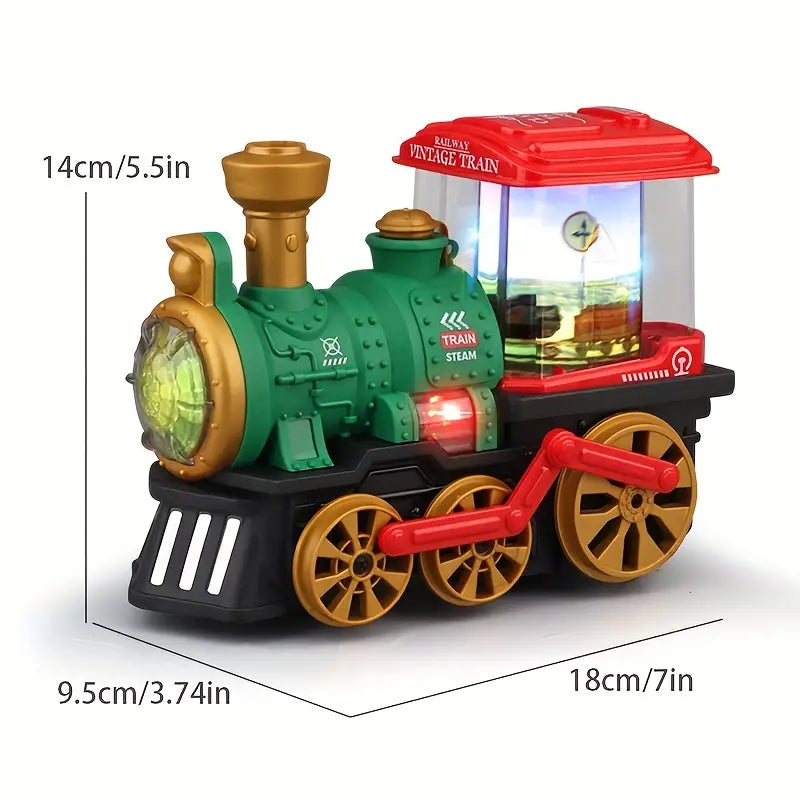 Intelligente Kinder Dampflokomotive mit Echtem Dampf – Interaktives Spielzeug für junge Eisenbahnfans