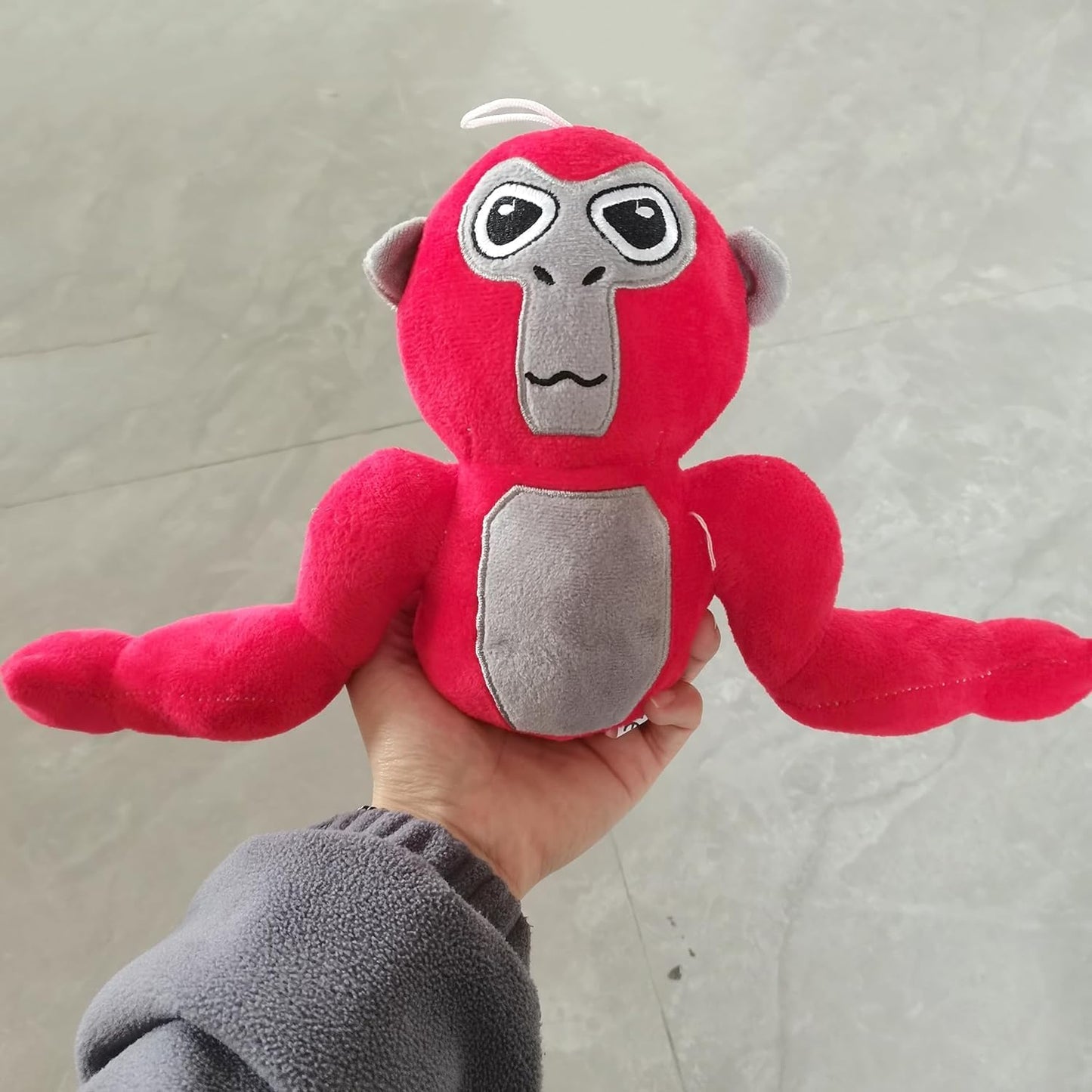 Farbenfroher Plüschaffe – Weiches Kuscheltier für Kinder