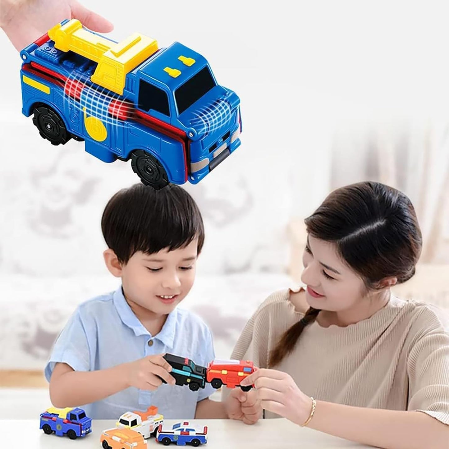 Kreatives Spielauto mit Beidseitigem Design