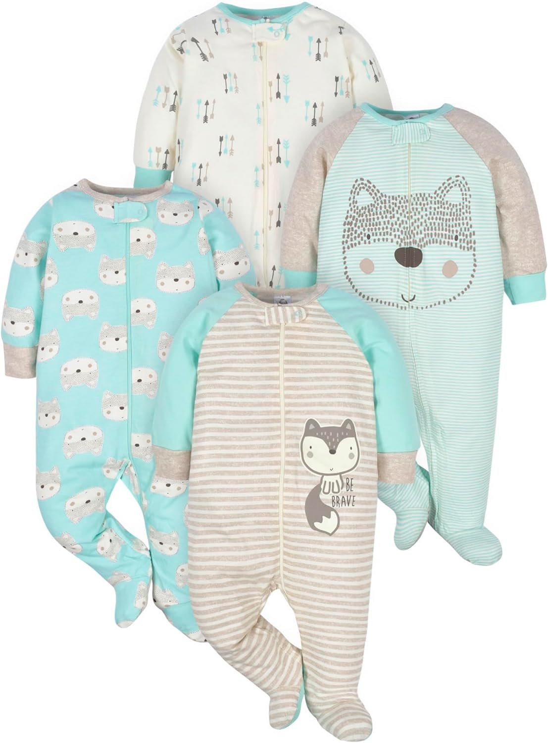 Gerber Baby-Schlafanzug für Jungen mit Füßchen – Bequem und Kuschelig für die Nacht