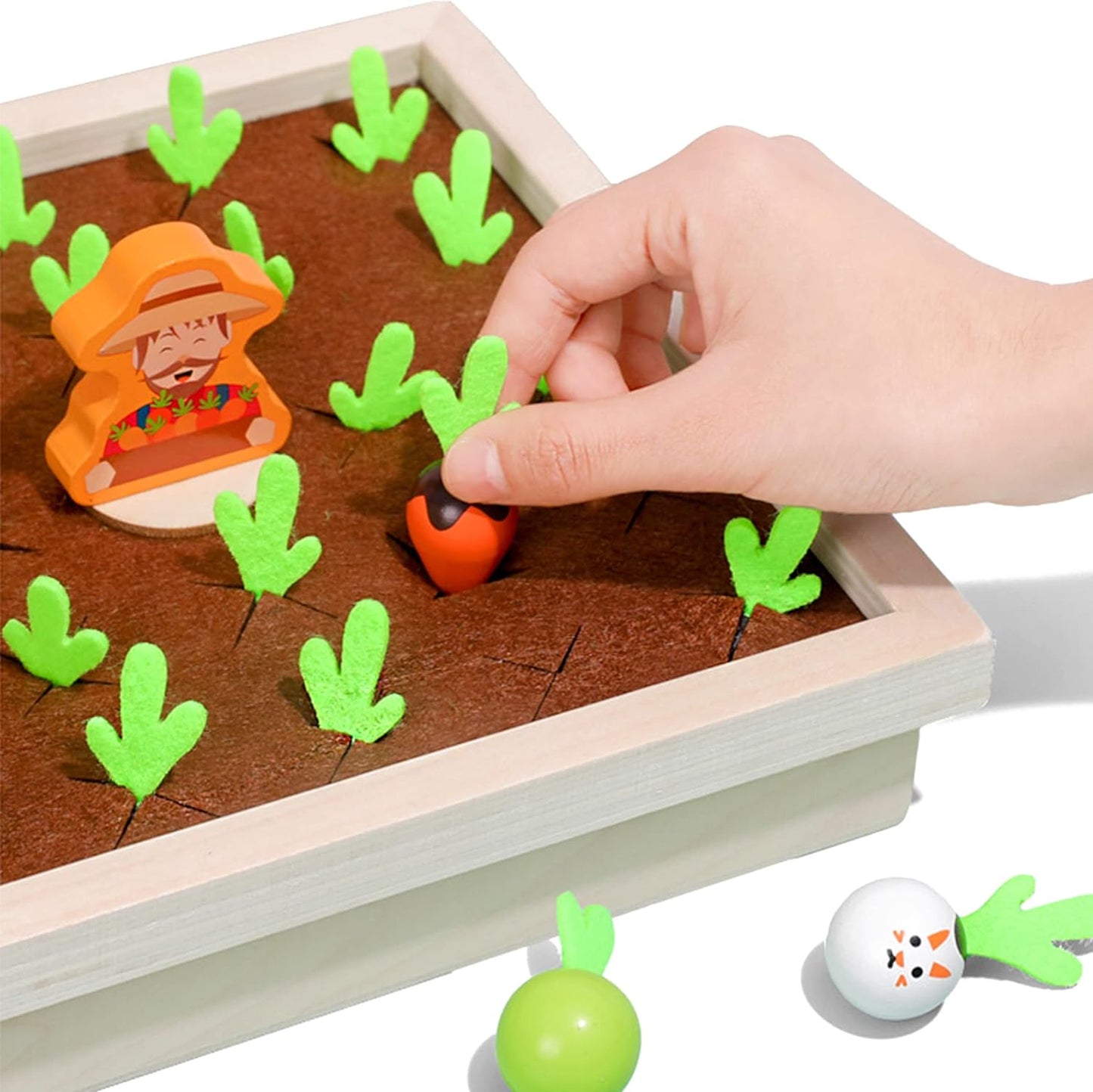Montessori Filzfarm Spielzeug – Lernspielzeug für kleine Tierfreunde