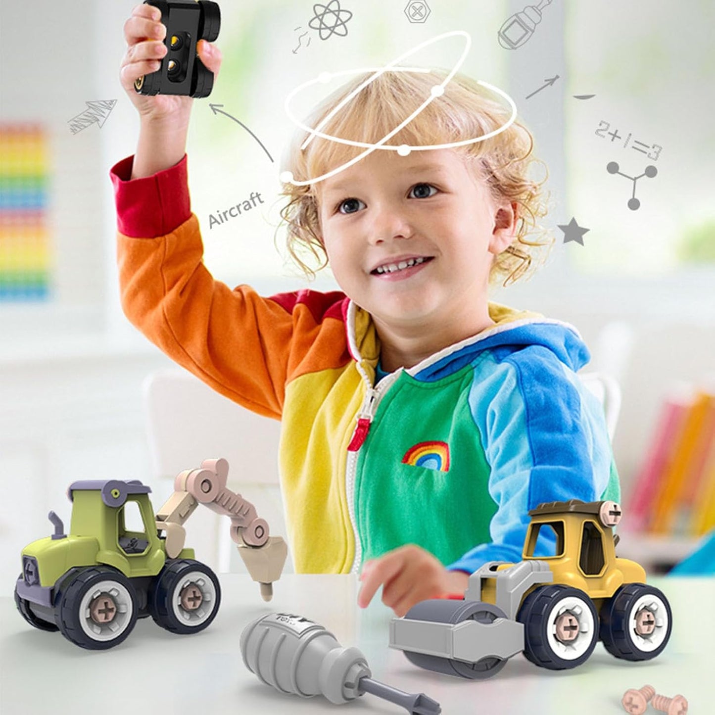 Ultimatives Baustellenfahrzeug-Set für Kinder
