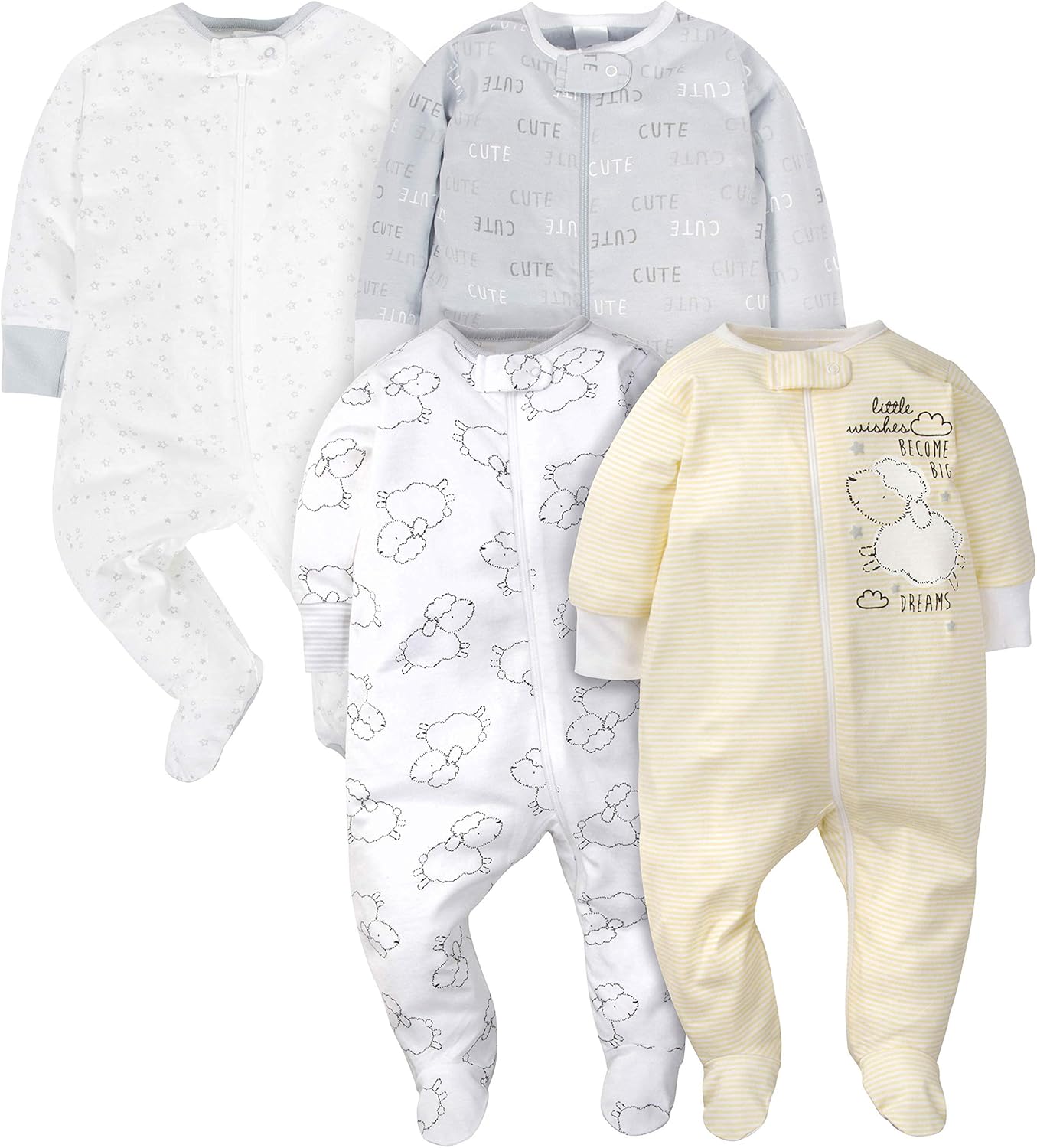 Gerber Baby-Schlafanzug für Jungen mit Füßchen – Bequem und Kuschelig für die Nacht