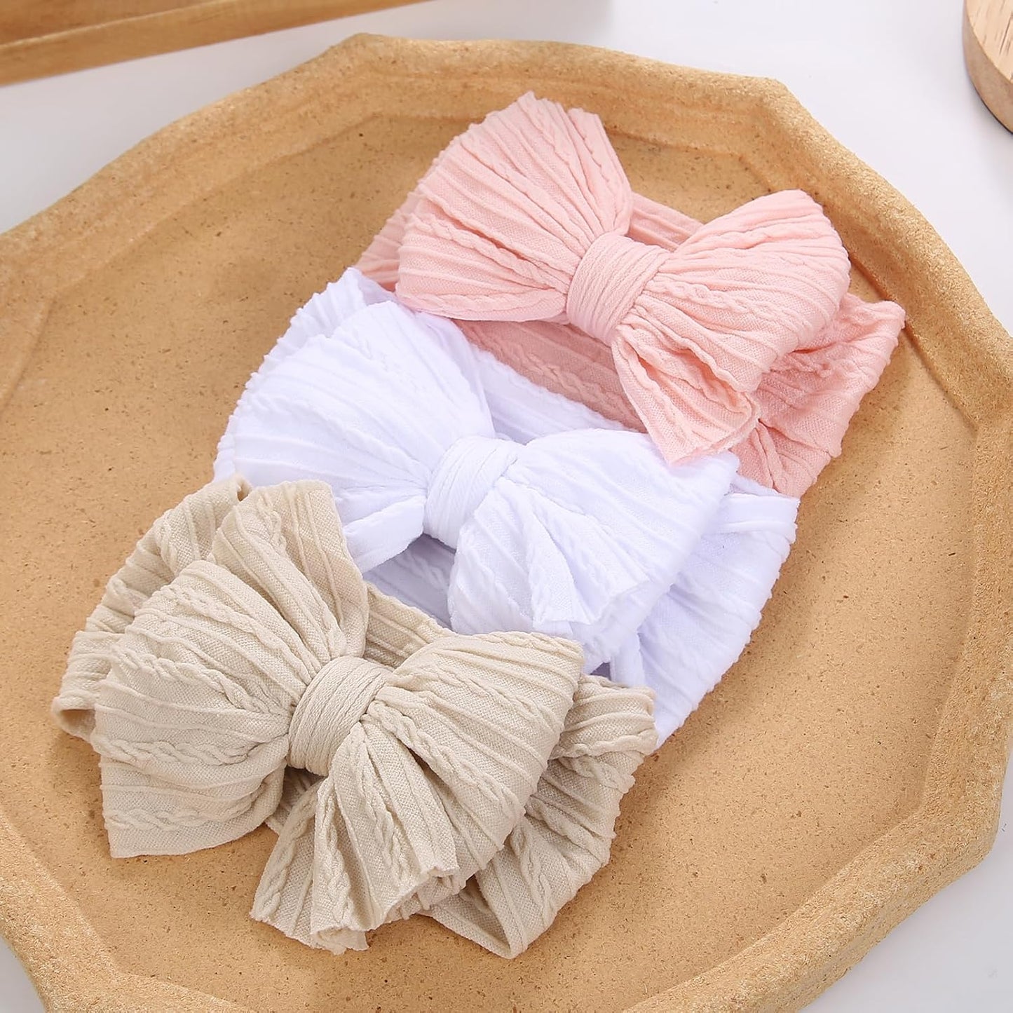 Nylon Kinderhaarband mit Schleife – Süß und Bequem für Kleine