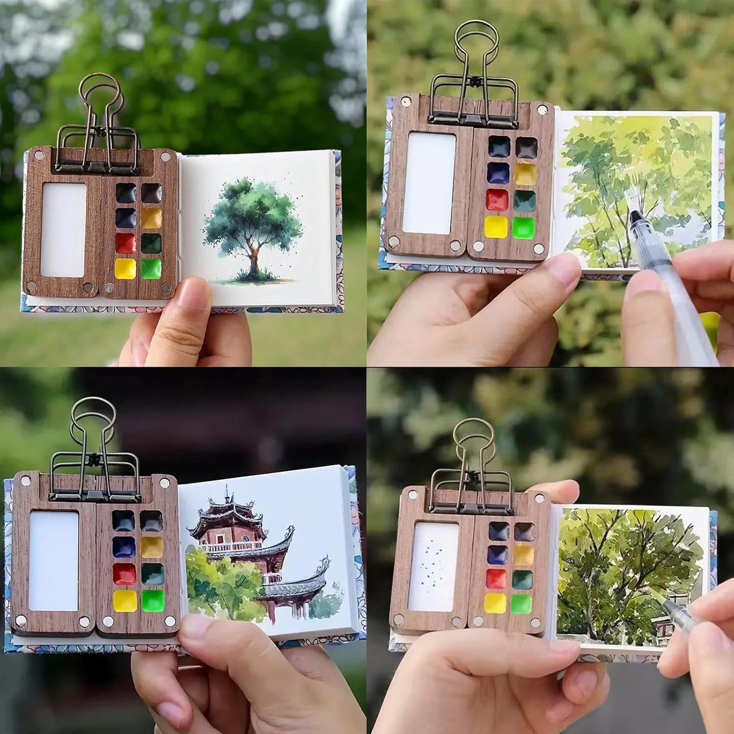 Kreativ-Set für unterwegs – Mini Malset