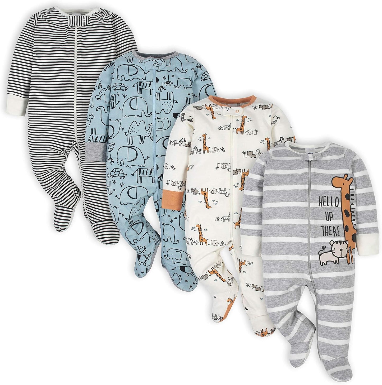 Gerber Baby-Schlafanzug für Jungen mit Füßchen – Bequem und Kuschelig für die Nacht