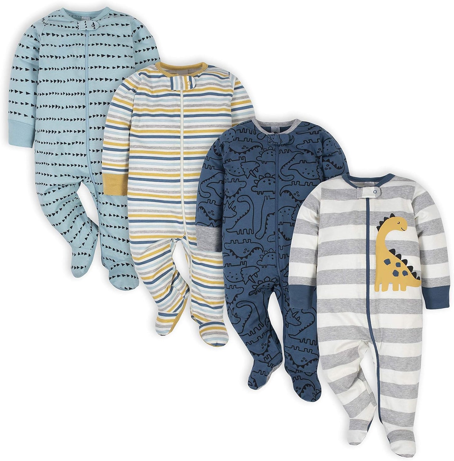 Gerber Baby-Schlafanzug für Jungen mit Füßchen – Bequem und Kuschelig für die Nacht