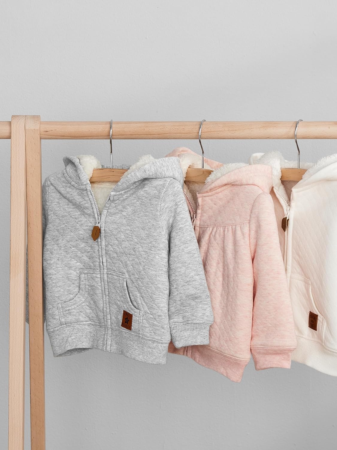 Gefütterter Baby-Pullover mit Kapuze – Warm und Bequem für Kalte Tage
