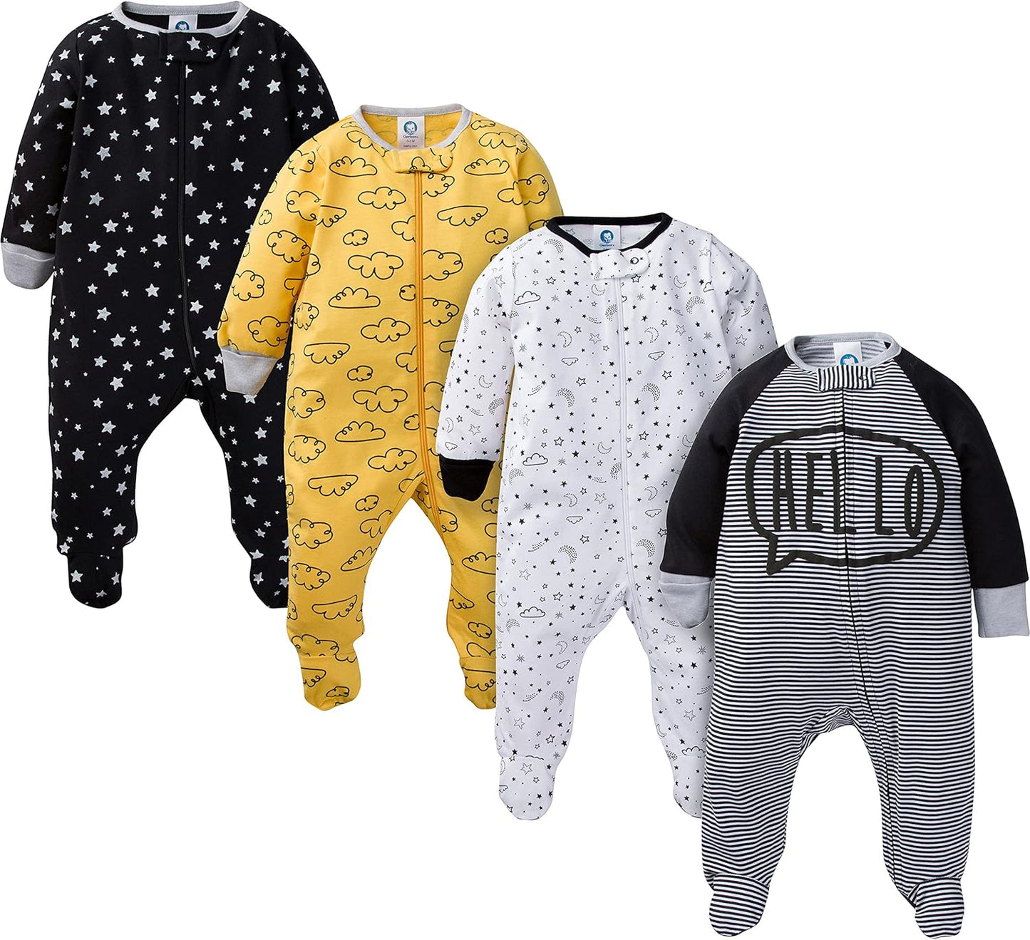 Gerber Baby-Schlafanzug für Jungen mit Füßchen – Bequem und Kuschelig für die Nacht