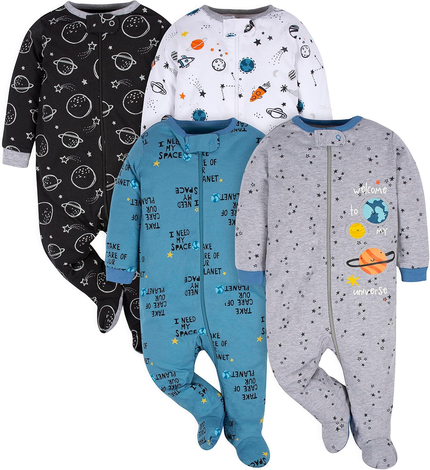 Gerber Baby-Schlafanzug für Jungen mit Füßchen – Bequem und Kuschelig für die Nacht